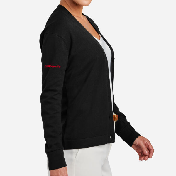 Brooks Brothers Women's Cotton Stretch Cardigan Sweater Thumbnail