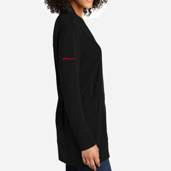 Ladies Microterry Cardigan Thumbnail