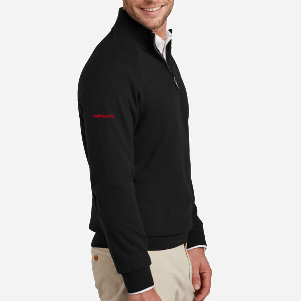 Brooks Brothers Cotton Stretch 1/4 Zip Sweater Thumbnail